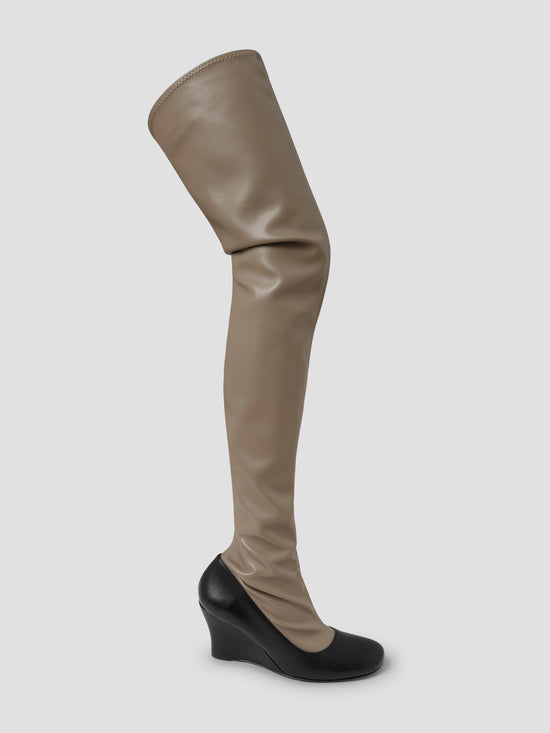 High Boot Wedges