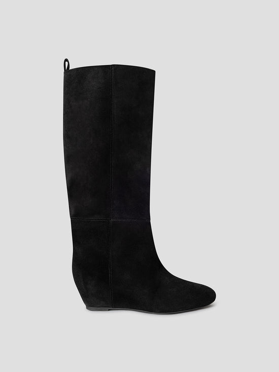 Wedge Suede Boot